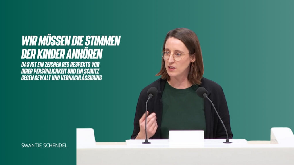 Titelbild - Swantje Schendel - Rede zum Kinderschutz