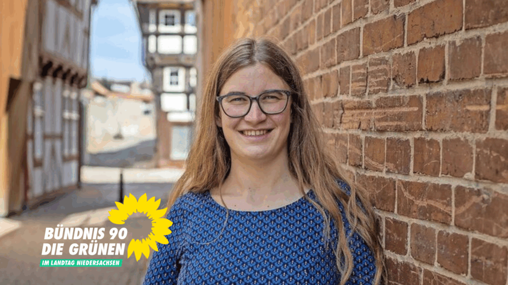 Porträt der grünen Landtagsabgeordneten Pippa Schneider